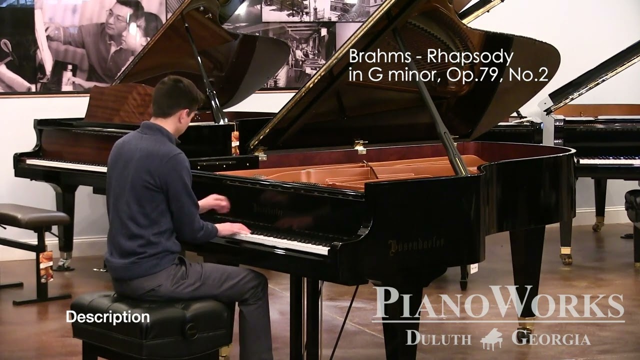 B&ouml;sendorfer 214 Vienna Concert | Debussy + Brahms | PianoWorks