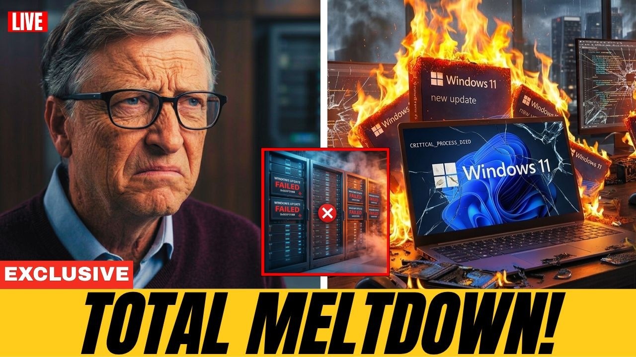 Microsoft F*CKS ITSELF Over as Windows Update BREAKS Millions of PCs