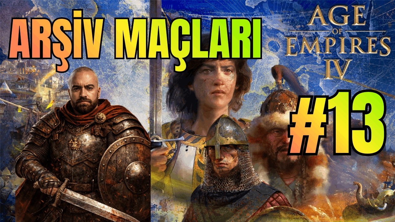 AoE4 Gecesi Canlı Yayın | Destansı Ranked Maçlar & Stratejik Taktikler | Age of Empires IV Türkçe
