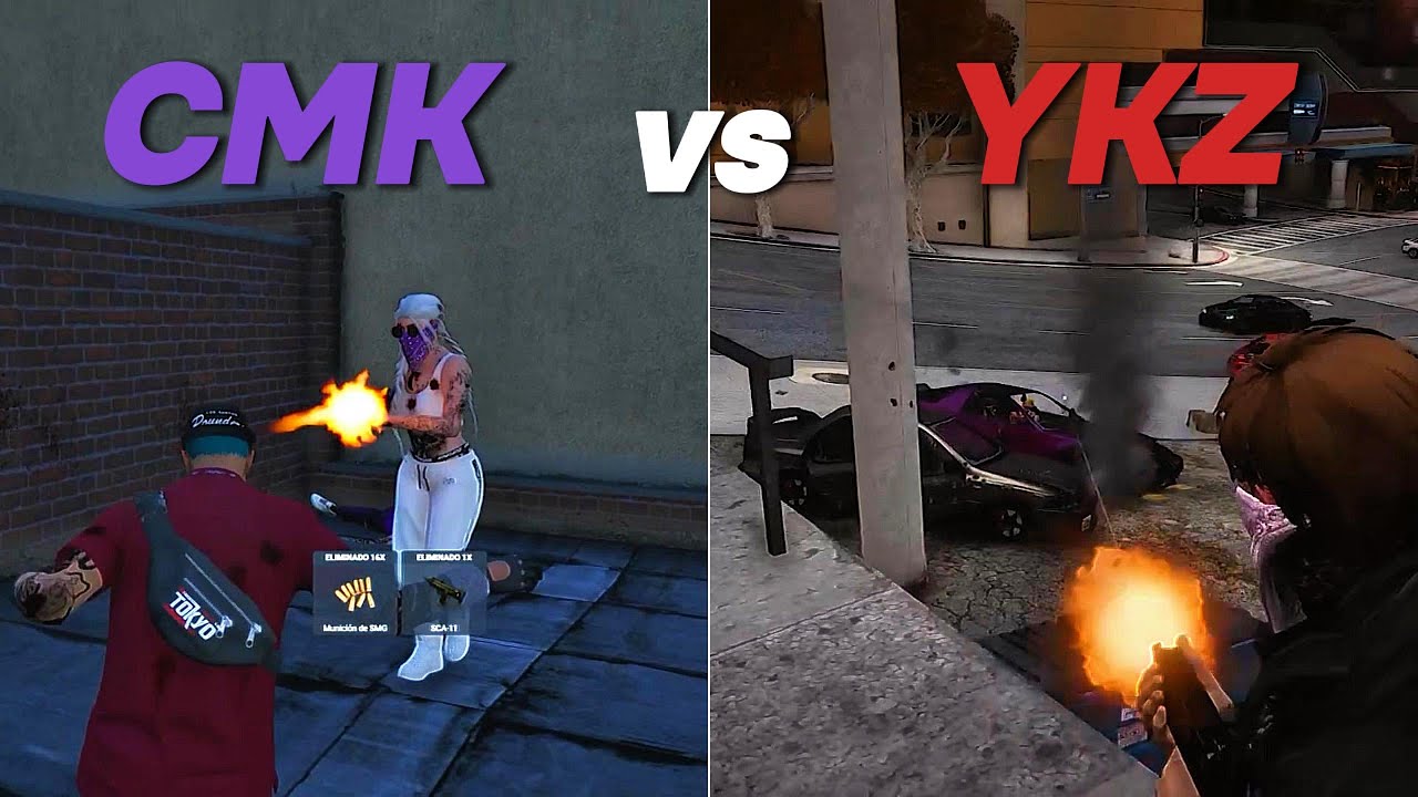 ENFRENTAMIENTO 🟣CMK vs YAKUZA㊙️| 𝐃𝐨𝐯𝐮𝐱 𝐋𝐢𝐟𝐞