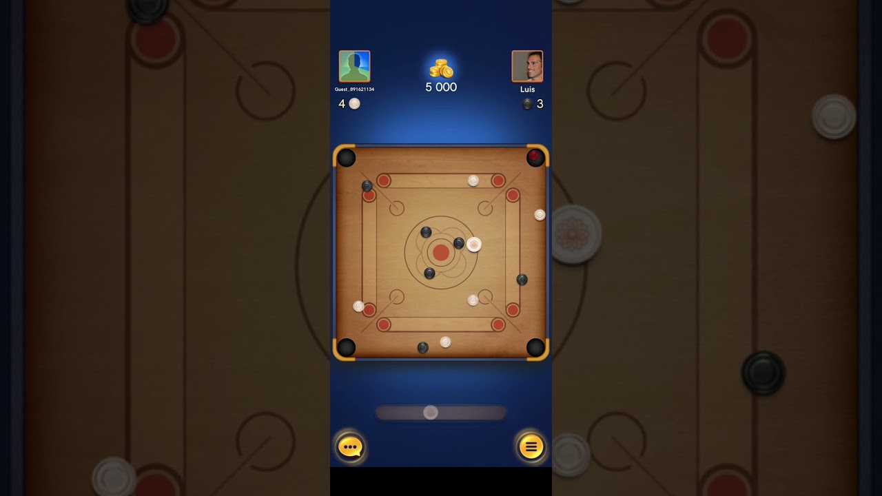 Carrom pool game 🔥🔥 | Carrom king 👑🔥 |Carrom board game 🔥 | 