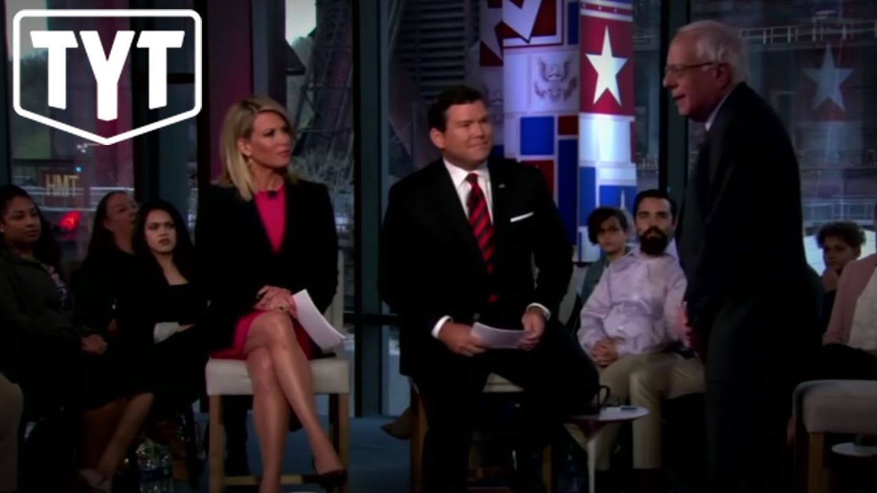 Bernie Sanders Mocks Fox News Tax Cut Attack During Town Hall