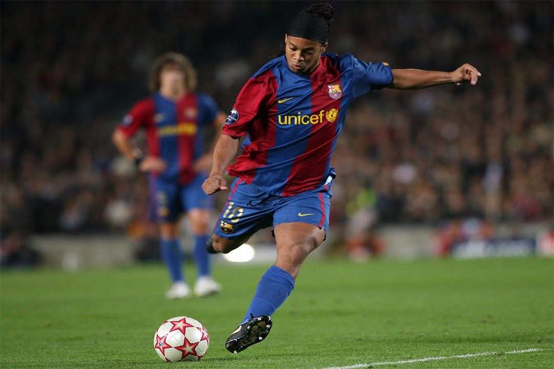 Ronaldinho Gaucho Top 10 Goles De Tiro Libre HD
