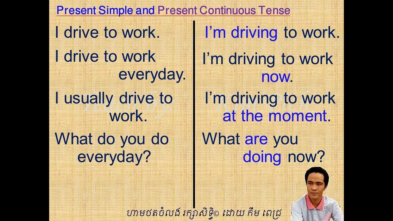 LESSON 45 WHAT DOES SHE DO EVERY DAY? | មេរៀនទី៤៥​ ​​តើនាងធ្វើអ្វីរាល់ថ្ងៃ?