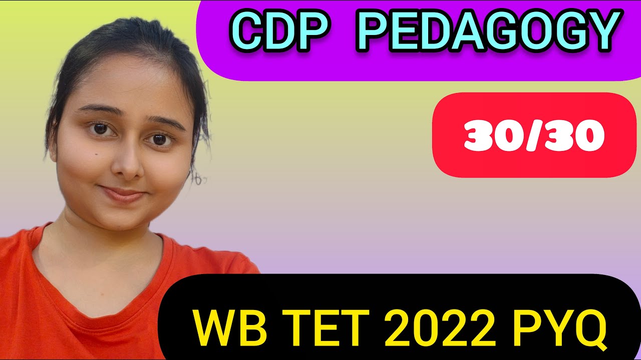 WB PRIMARY TET 2022 PYQ  || CHILD PSYCHOLOGY  ( Part -01) ||  WB UPPER PRIMARY TET  CTET #subscribe