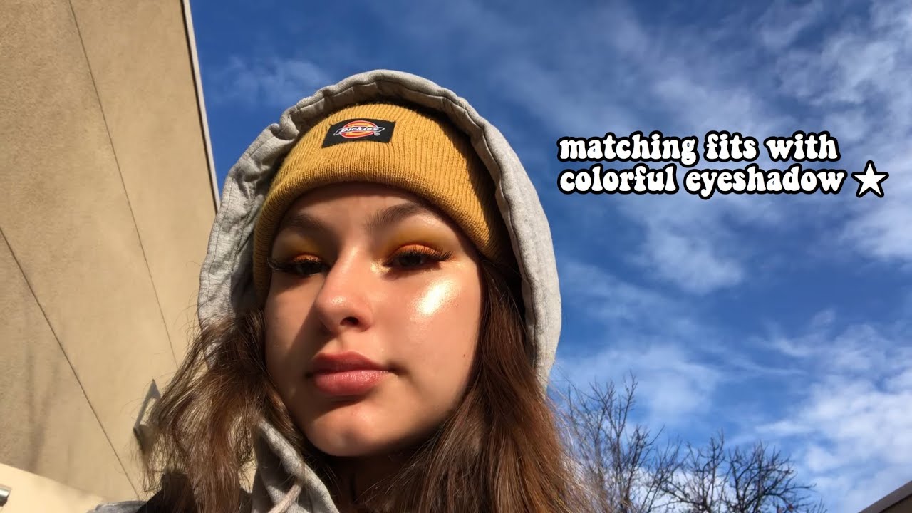 wearing colorful eyeshadow for a week to school 2019 *freshman