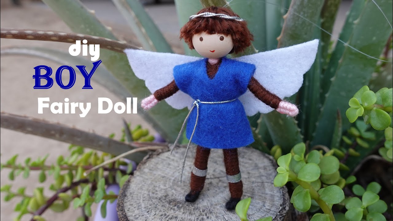 DIY Boy Fairy Doll | Búp bê Hiệp Sĩ | Huong Harmon