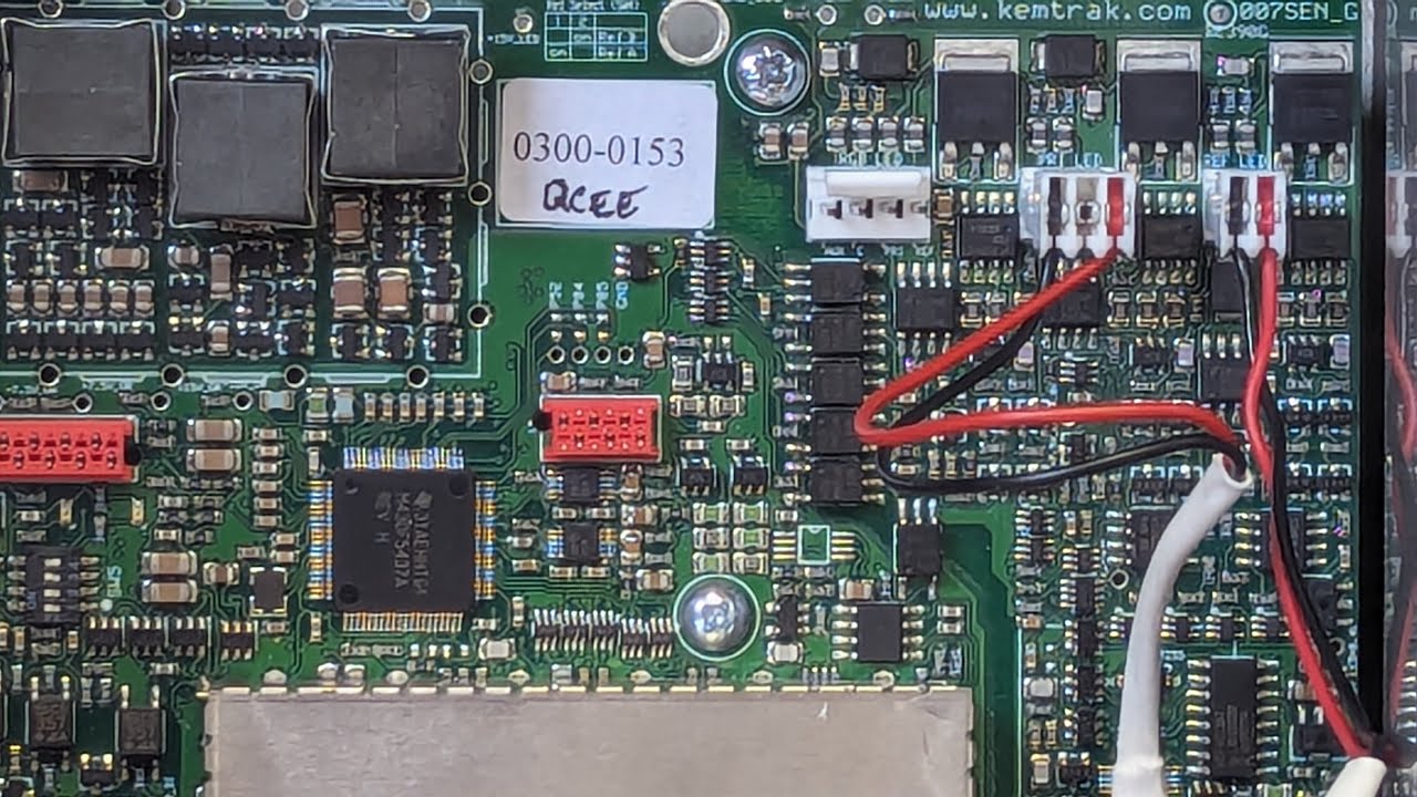 Replacing #leds in a Kemtrak analyzer