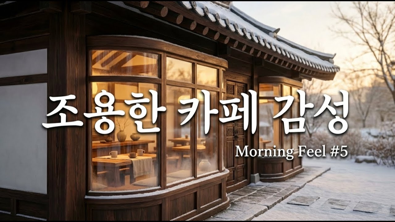 [playlist]❄️눈 오는 겨울, 작은 카페 감성 | 잔잔한 로파이 팝 🎶 | 아무 생각 없이 듣는 음악 ☕ | Winter lo-fi pop ballad cafemusic