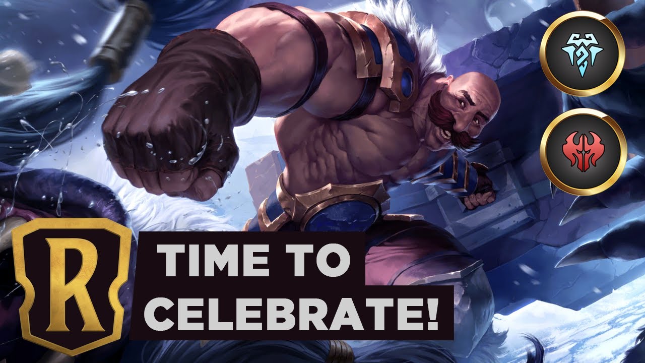 BRAUM is Amazing! | Legends of Runeterra Deck