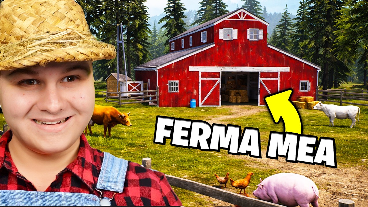 m-am MUTAT la TARA! Viata la FERMA