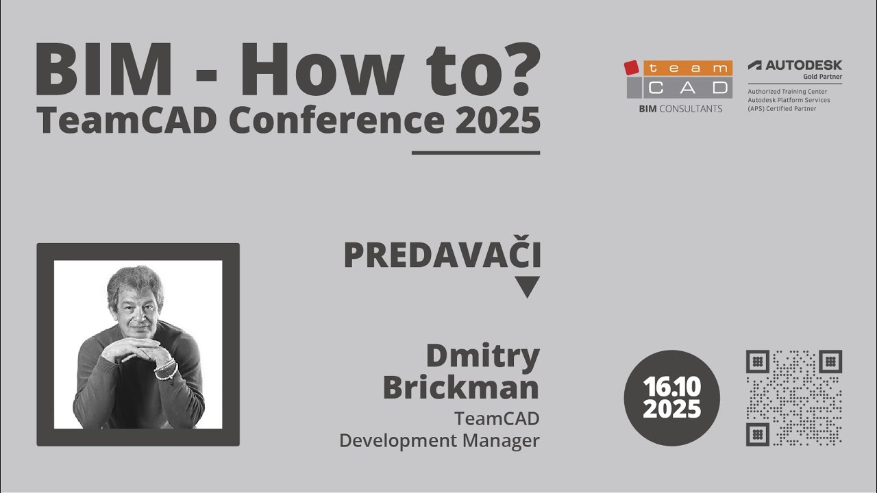 BIM How to Conference 2025: Dmitry Brickman - TeamCAD