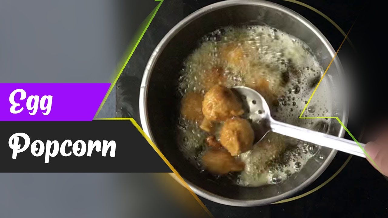Egg popcorn | Egg balls recipes | Crispy egg fry | Egg fry | Amuse bouche | Egg oeuf