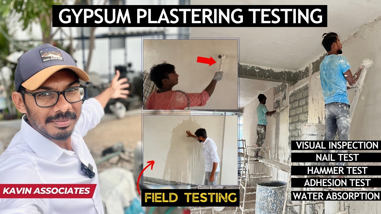 Gypsum Plastering Problem & Testing🔥| Residential Vs Commercial Comparison ✅ | First Time in Tamil