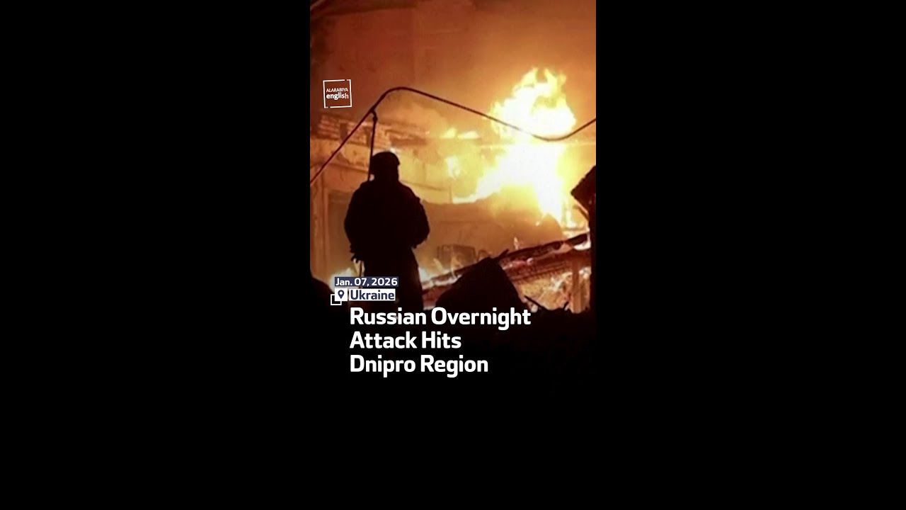 Russian Overnight Attack Hits Dnipro Region