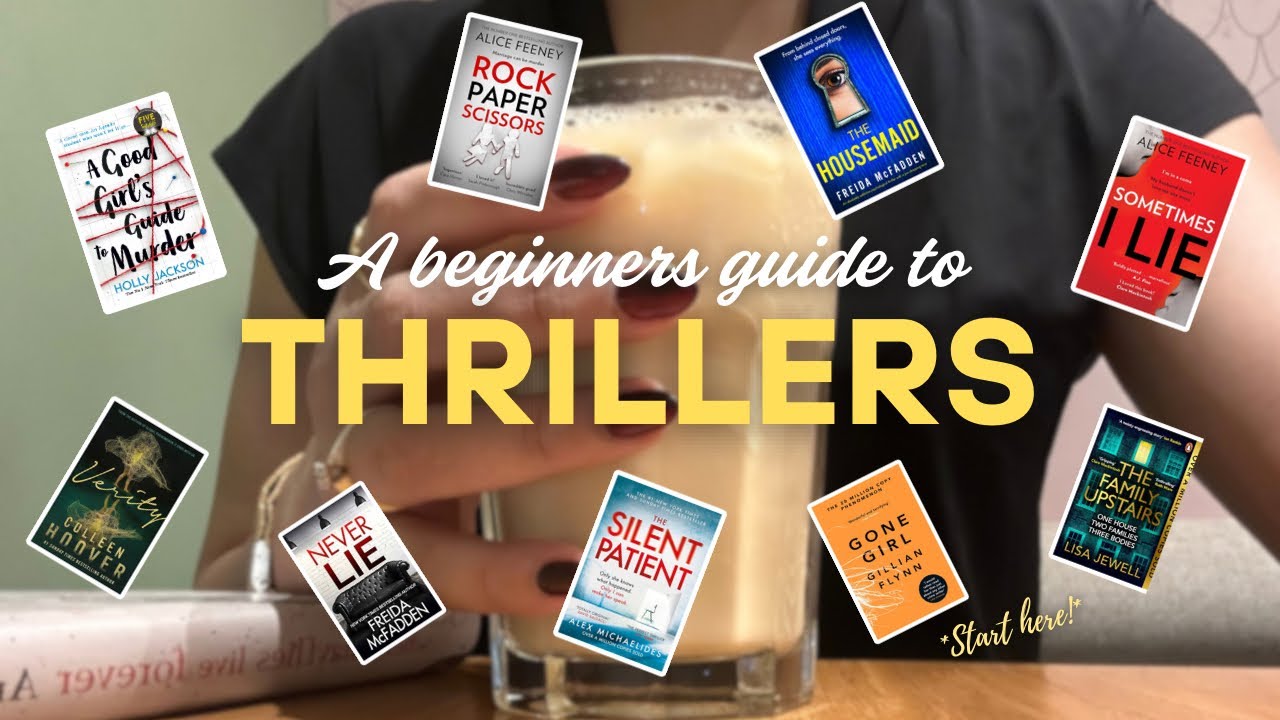 The Best Beginner Books You NEED to Read!📖Cozy Mornings & Thrillers: Start Here🧺 Thriller guide