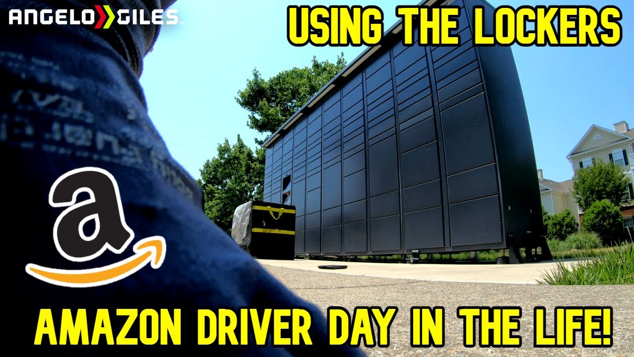 Amazon Delivery Day In The Life - The Lockers