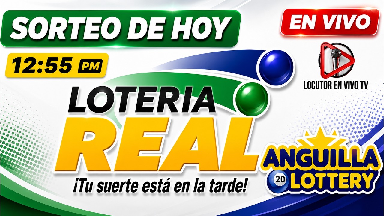 🎥 Transmisi&oacute;n LOTERIA REAL 12:55 PM Sorteos EN VIVO de HOY Domingo 6 de Septiembre del 2026
