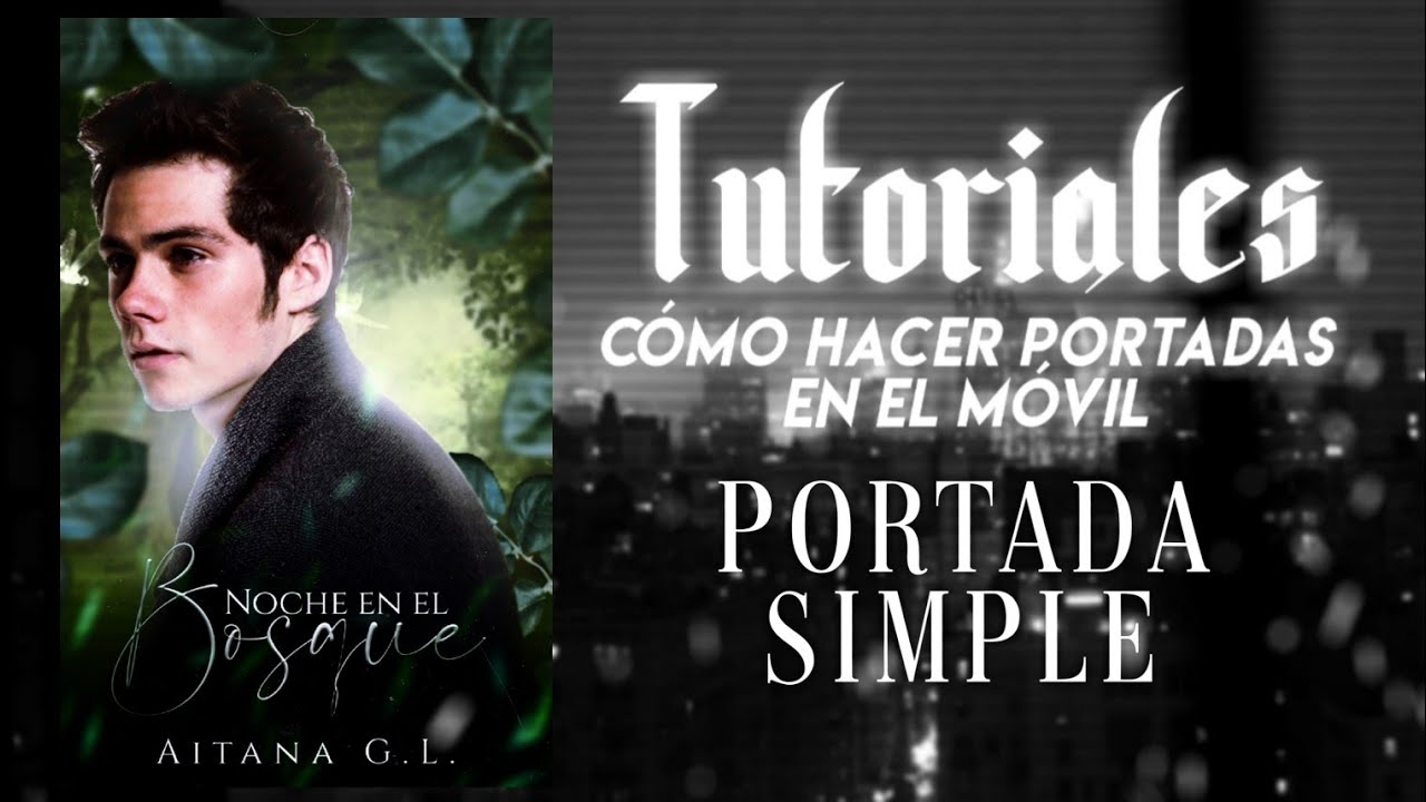 Portada simple || Cómo hacer portadas en el móvil