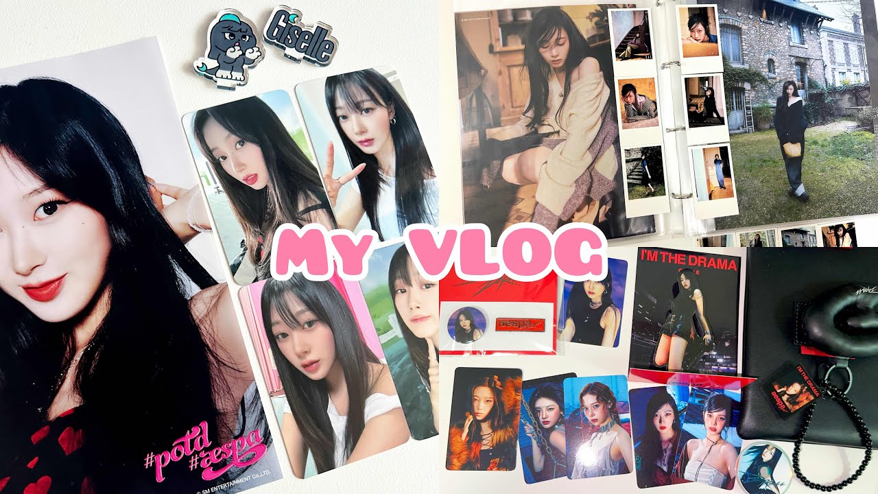 [마이로그] 3월 브이로그🖤 | ELLE 4월호 | potd Tokyo | 드라마 엠디 | 드라마 미공포 | 마이월드 미공포 | 준등기깡 | 택배깡 | 젤프