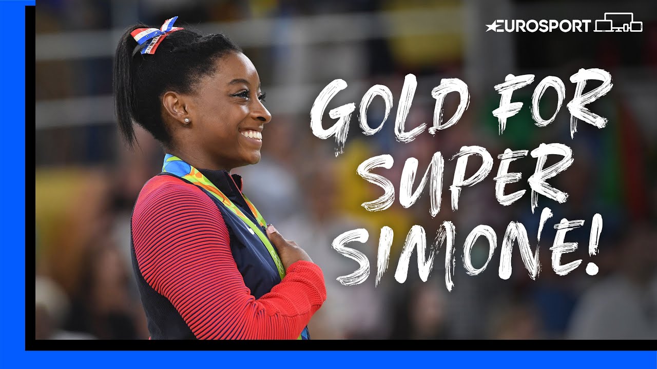 Simone Biles Makes History By Taking Home All-Around Gold At 2016 Rio Olympics! | Eurosport