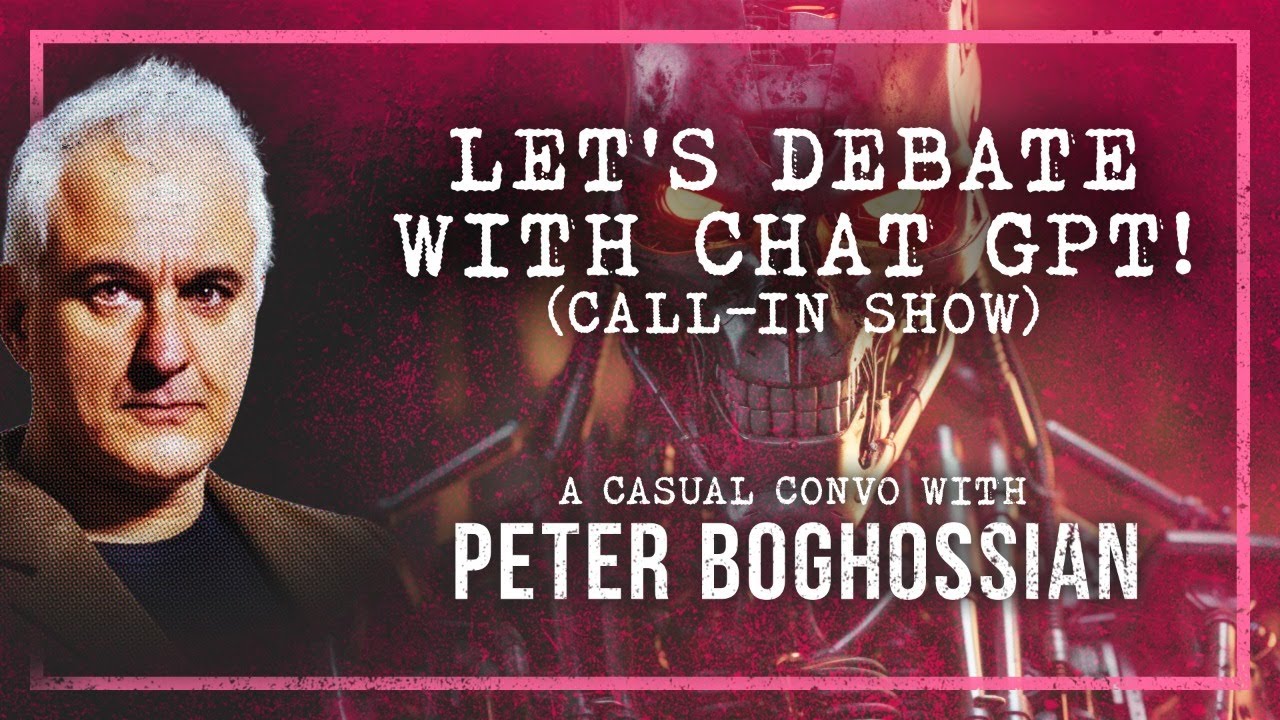 Peter Boghossian Debates ChatGPT About DEI & Self Defense