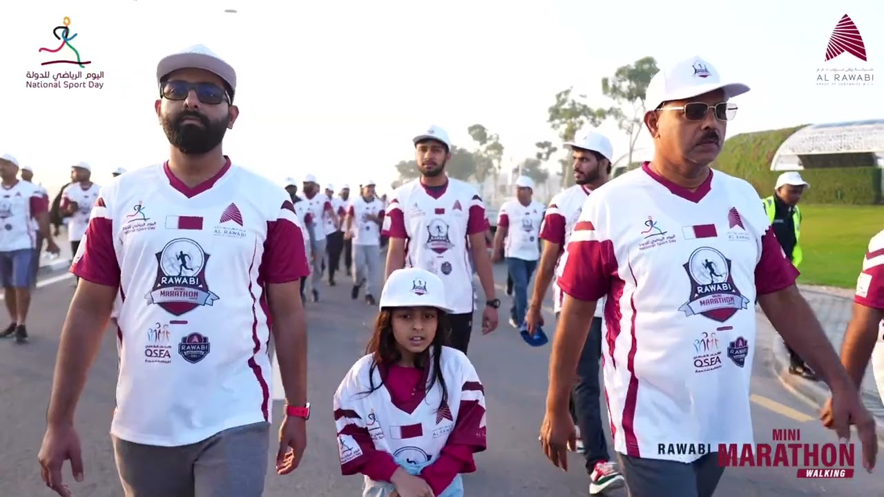 Rawabi Group Hosts Successful Mini Marathon in Celebration of Qatar National Sport Day 2024