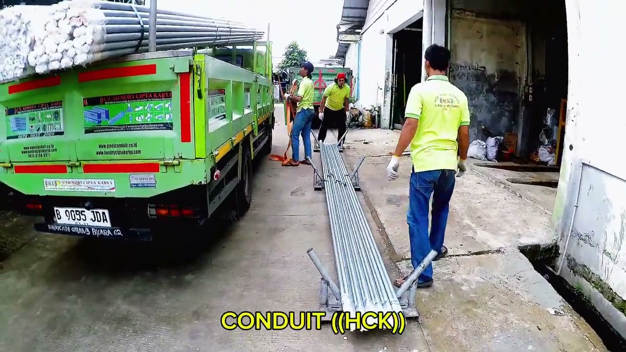 Muat conduit 3/4 inchi 6 mtr  ke propinsi NTB #conduithck #condiitfitings #muatbarang 