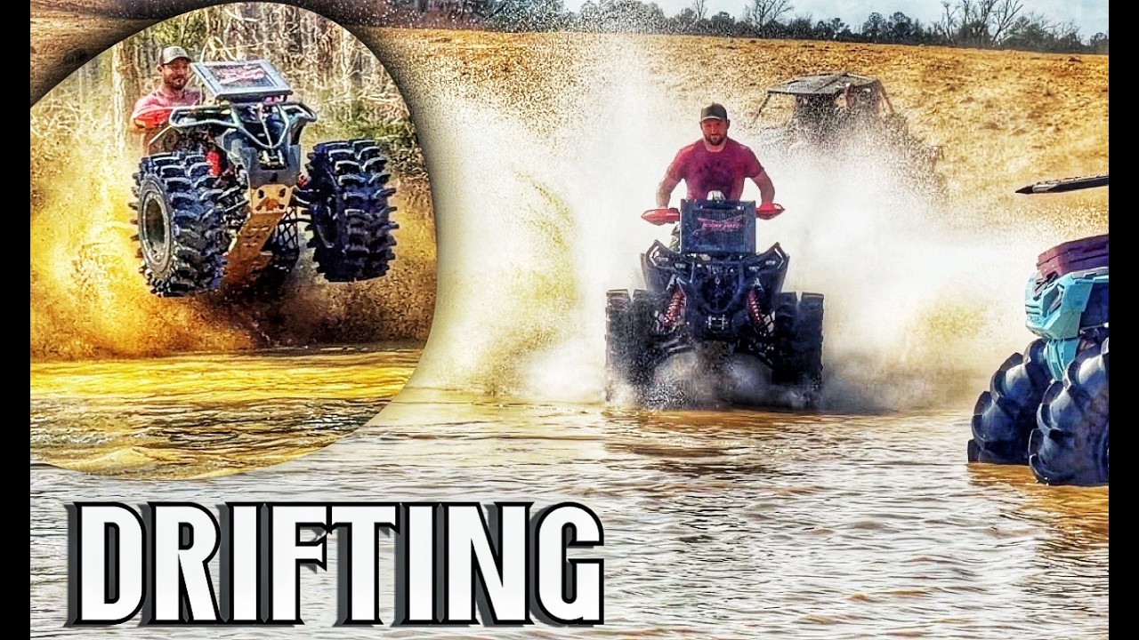 WICKED Renegade DRIFTS on top of Water!!