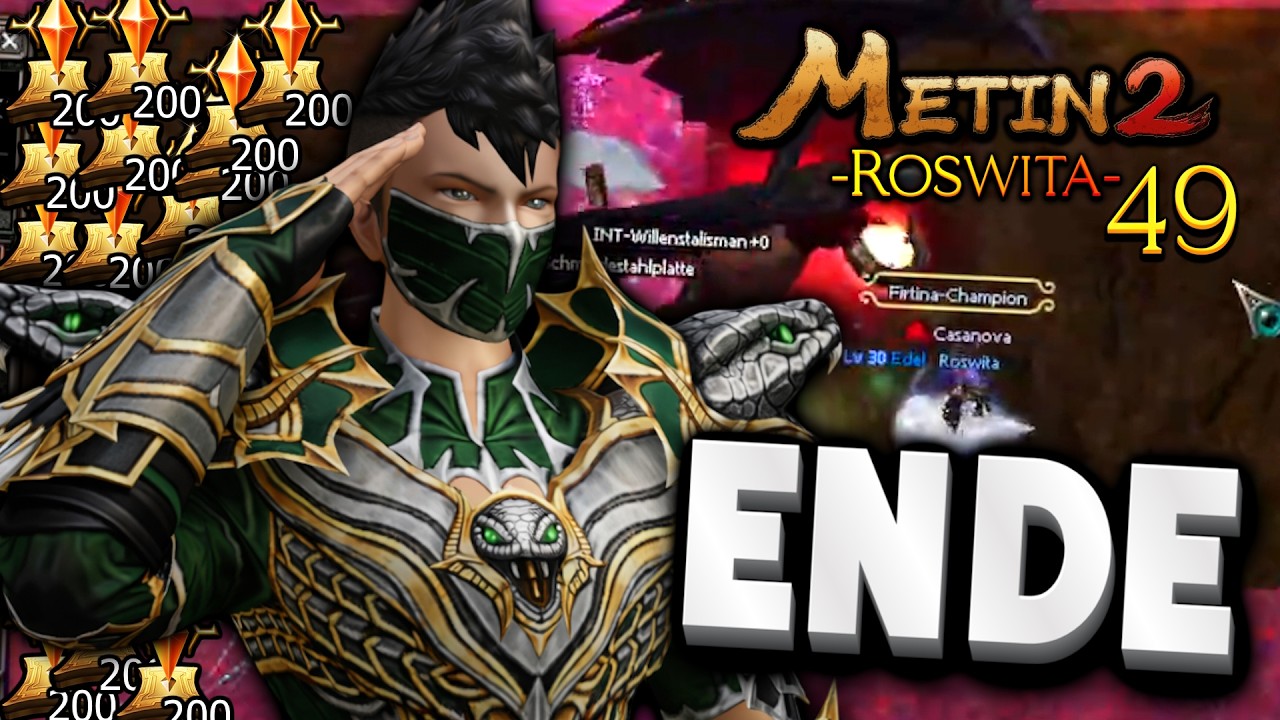 Metin2 xny1337 [49] - Das ENDE!? - EQ 6/7 drehen + PvP + Alastor/Aamon/Balathor