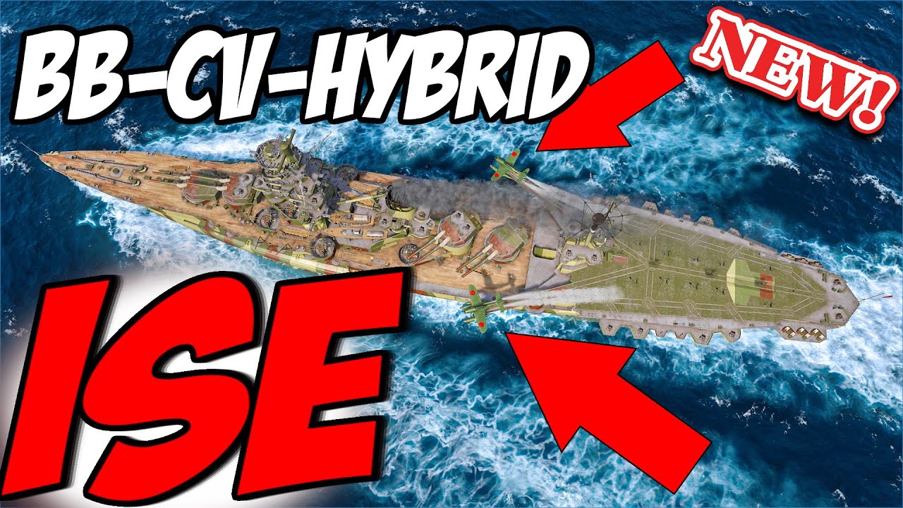Japanese HYBRID Battleship ISE