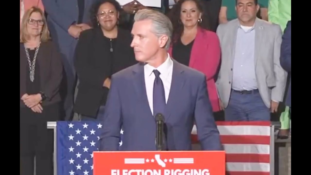 Trump pulls INSANE stunt to ruin Newsom’s press conference