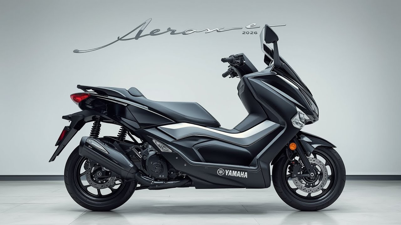 ✨🛵Yamaha Aerox-E 2026 पहली झलक
