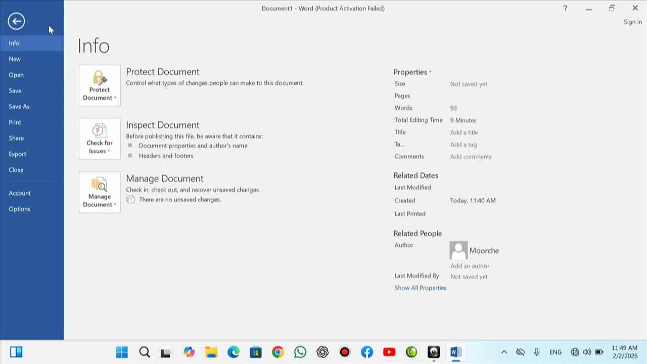 Microsoft Word 15. Lecture 