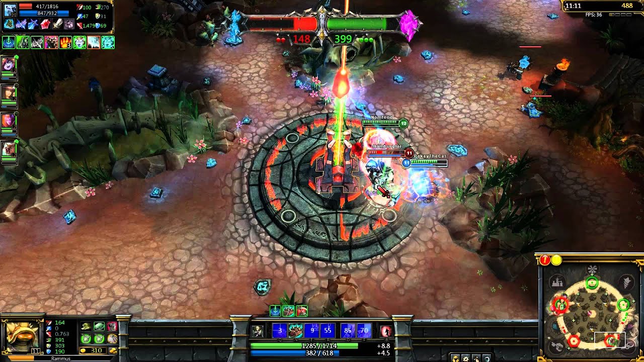 Dominion Full Metal Rammus Tankin It Up Easy Game