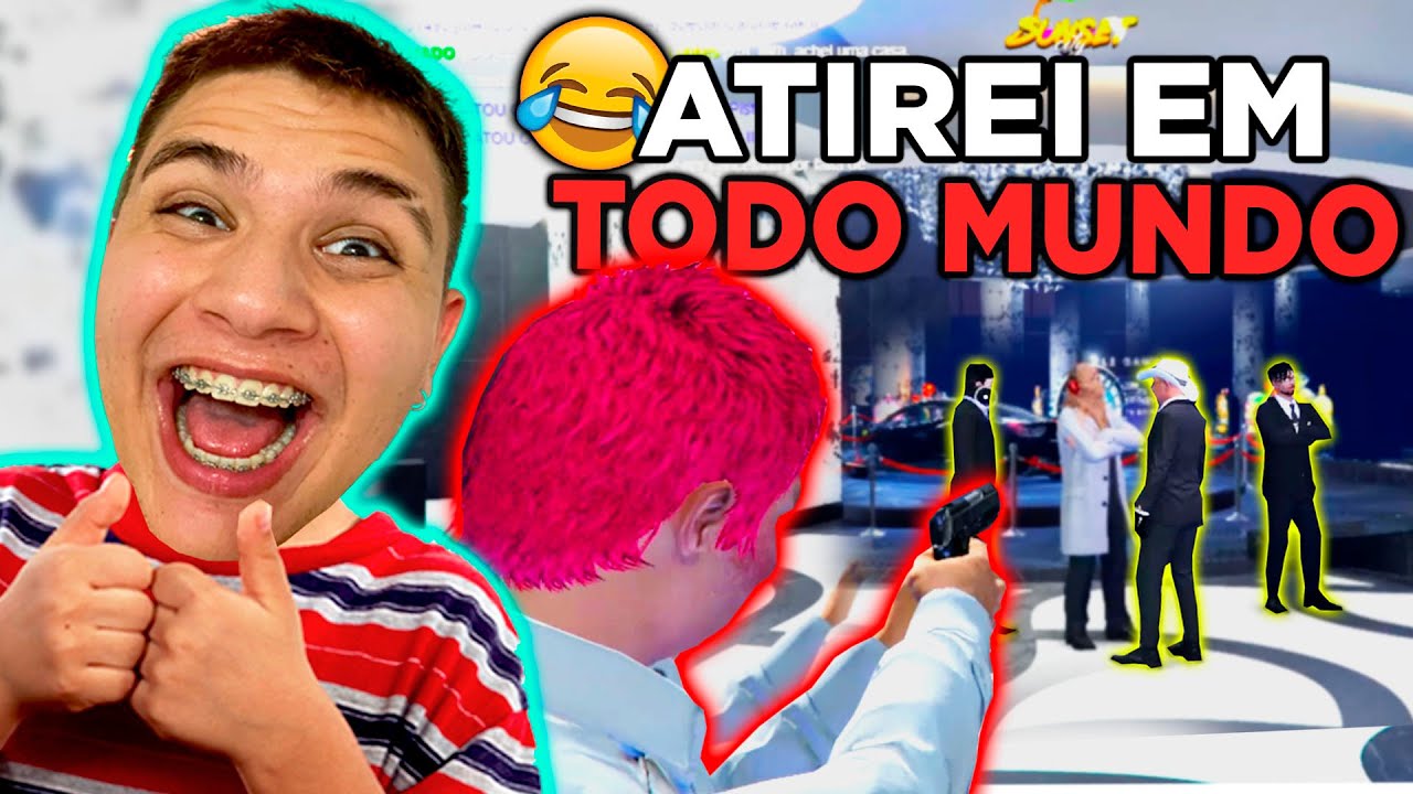 M@TEI GERAL DO CASSINO no GTA RP 😂 (Paulinho o LOKO)