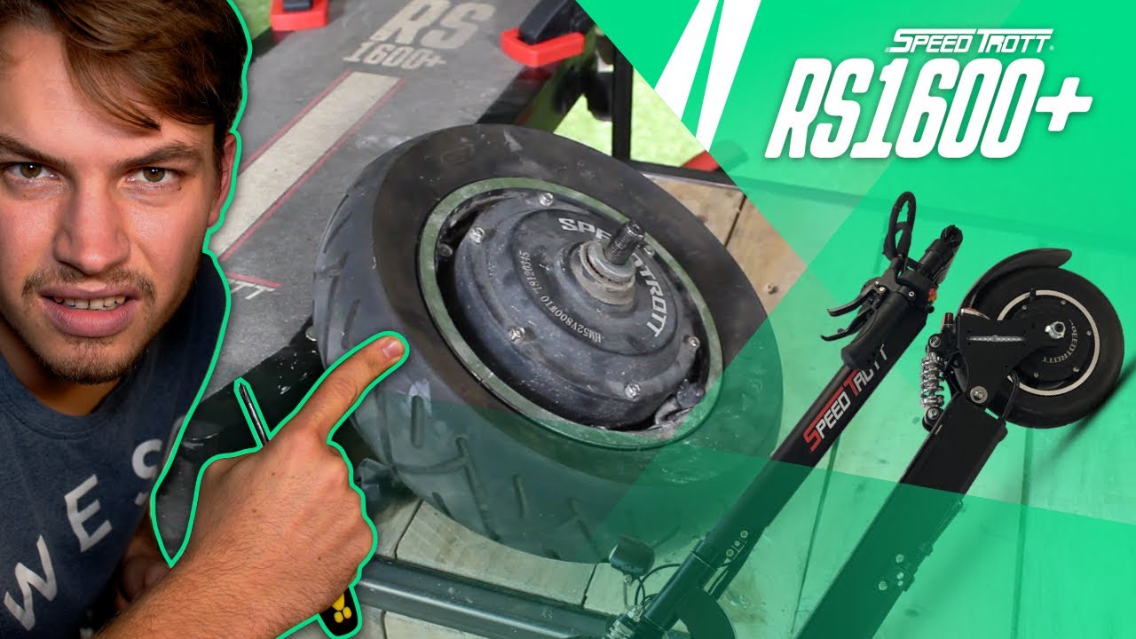 TUTO SPEEDTROTT - Comment changer le pneu ARRIÈRE d'une SpeedTrott RS1600 !