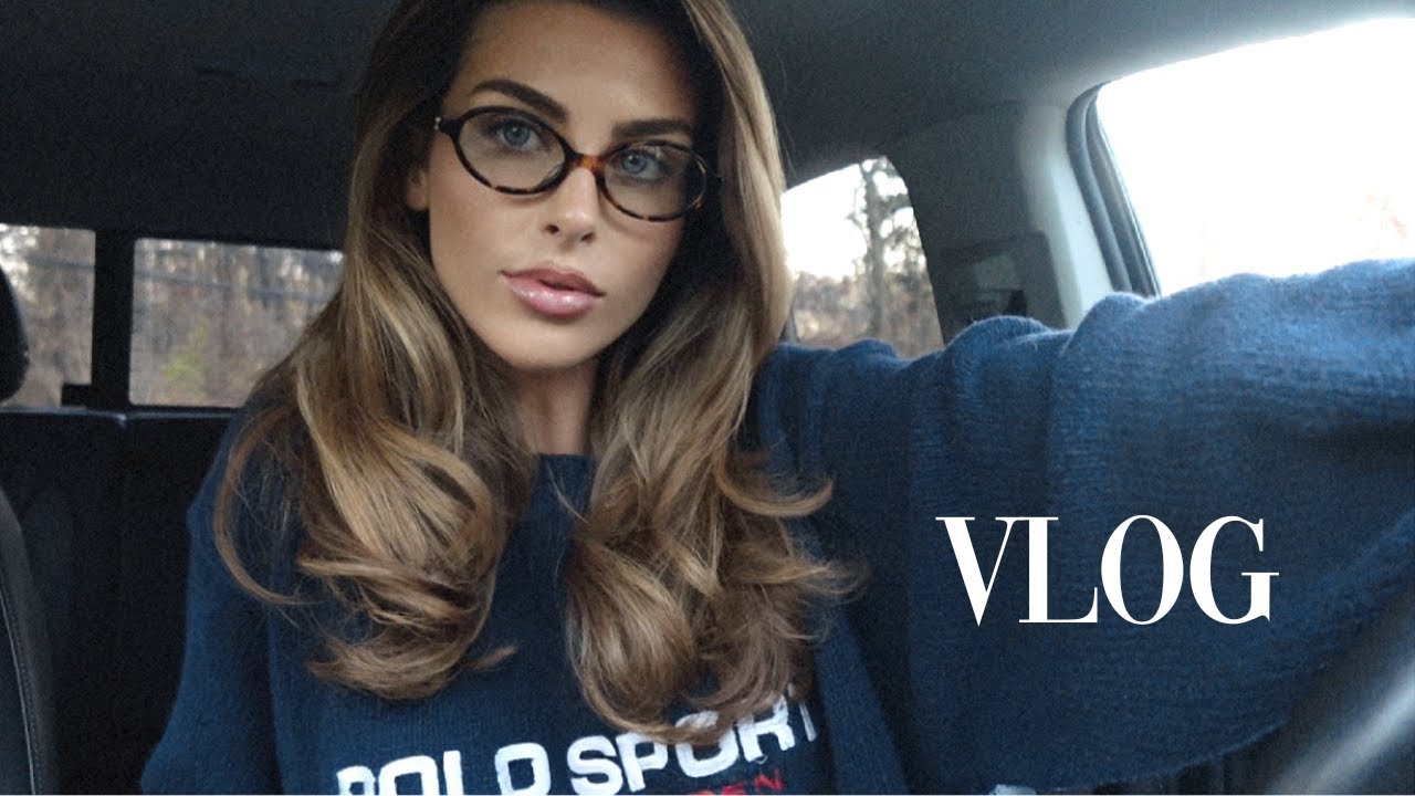 Home Vlog: My Dyson Blowout Tutorial, Catching-Up & Cooking!