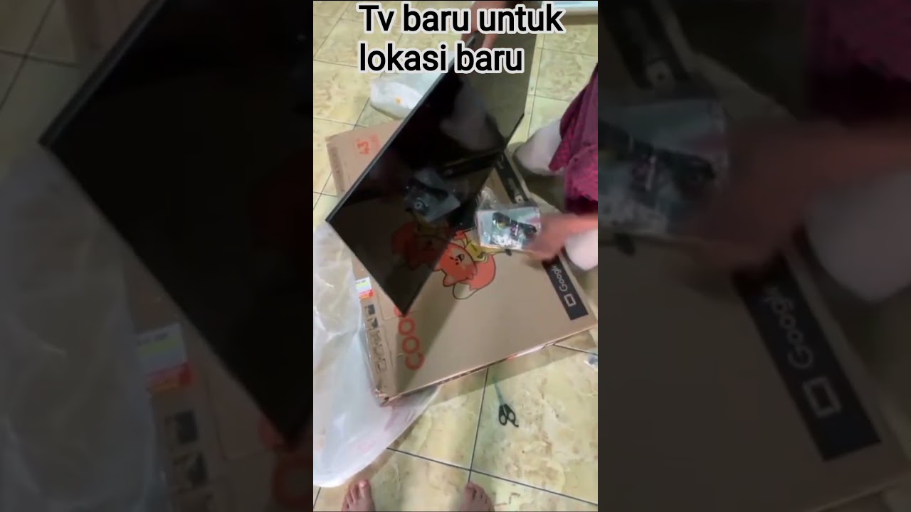 tayar baru untuk gedung belajar baru coocaa 43 inch google TV 4 K y65