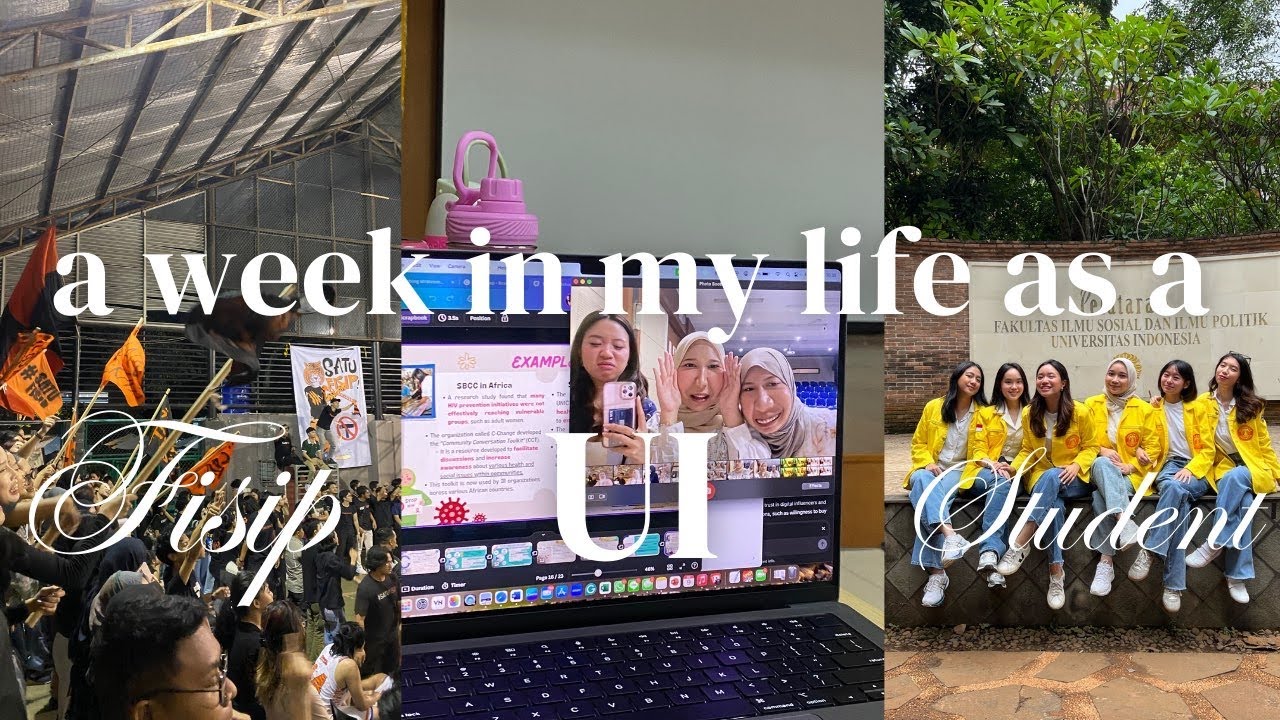 a week in my life as a communication student at FISIP UI