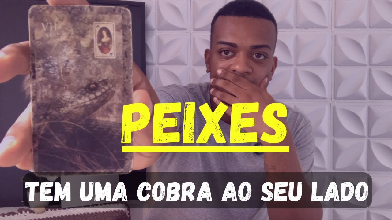 Peixes ♓️ SUA INTUIÇÃO JÁ SENTIU! ESSA MULHER NÃO ACEITA TEU CRESCIMENTO 🎭