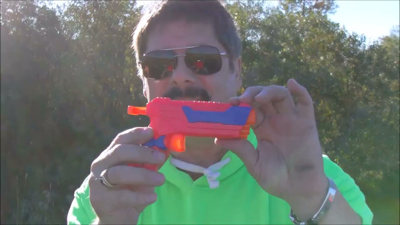 NERF GUN ADVENTURE FORCE PART 3 OF 4 WHEN YOU HAVE A NERF WAR YOU NEED ALL THE GUNS YOU CAN GET FIRE