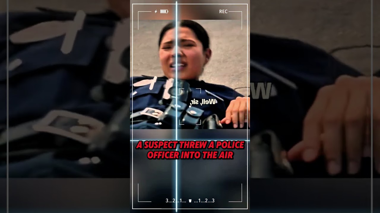 A Suspect Threw a Police Officer Into the Air