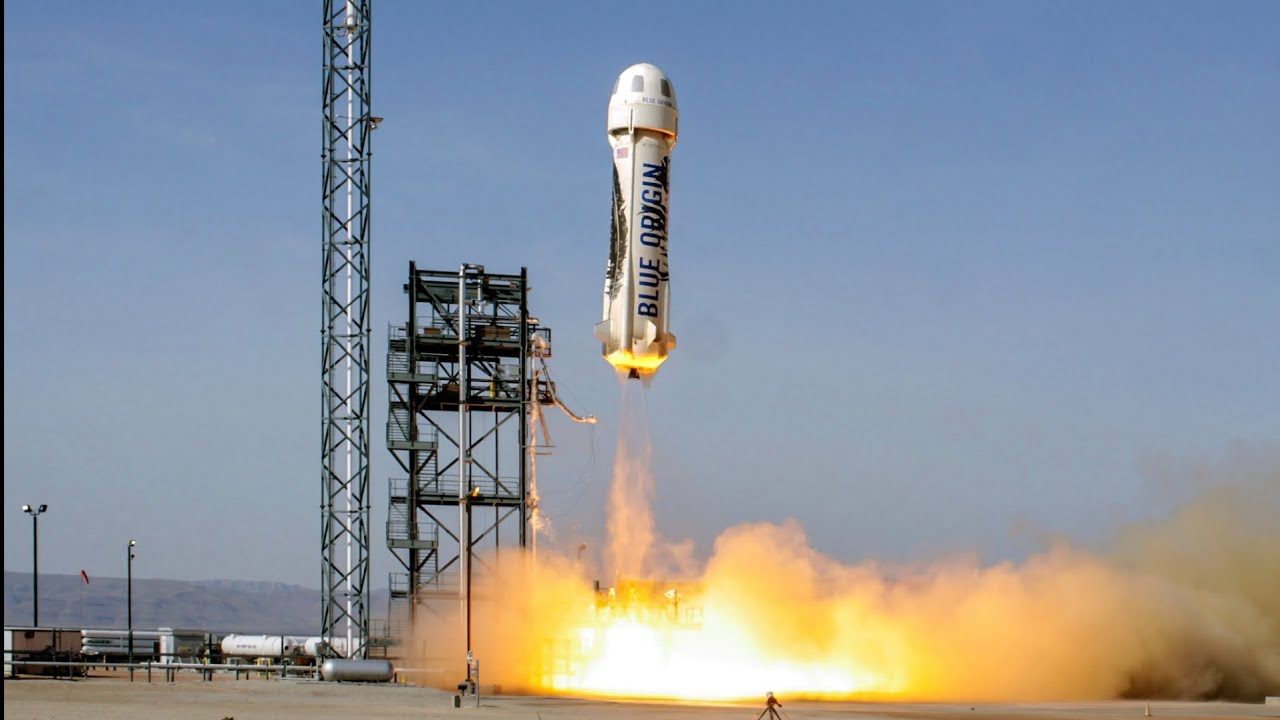 Blue Origin First Human Flight ||#NS16 ||