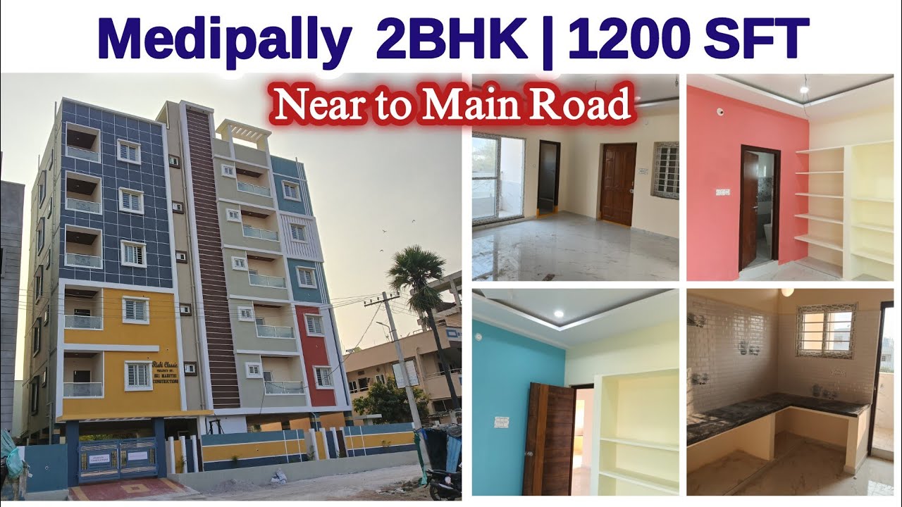 2BHK Flat for Sale in Medipally ₹65 Lakhs | 1200 SFT | Near Uppal Metro | East Hyderabad Property