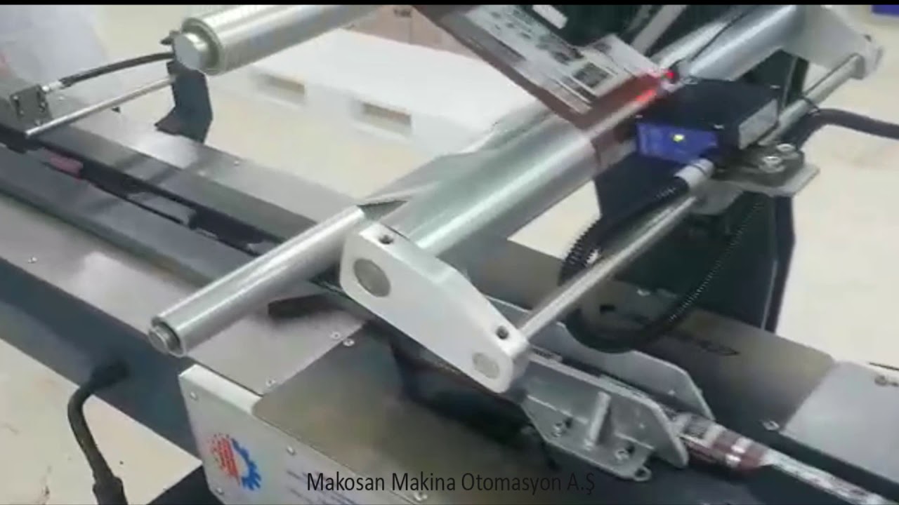 YATAY PAKETLEME MAKİNASI QUATRO-300-2S / ÇİKOLATA BAR HATTI