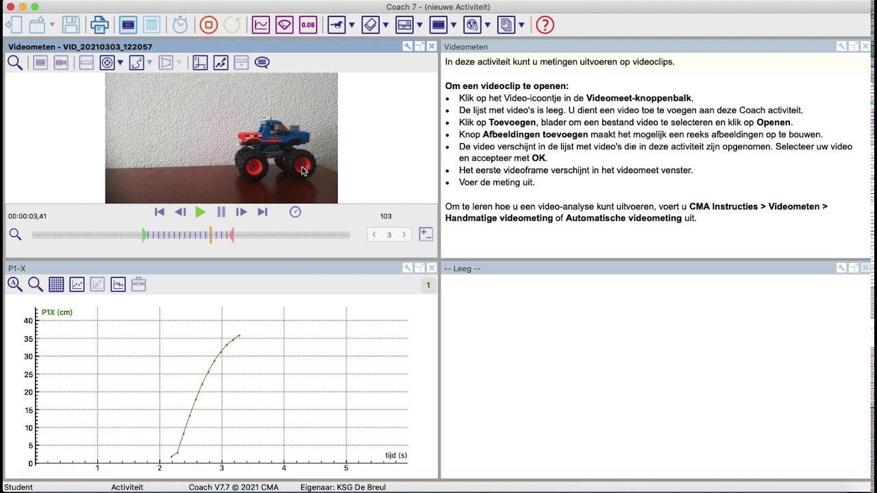 Videometen met coach 7.7 (korte versie)