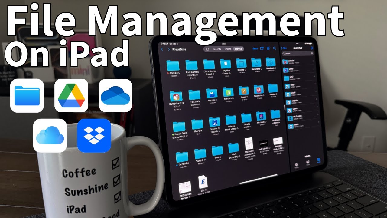 ПОЛНОЕ руководство по управлению файлами на iPad Pro и iPad Air в 2025 году!