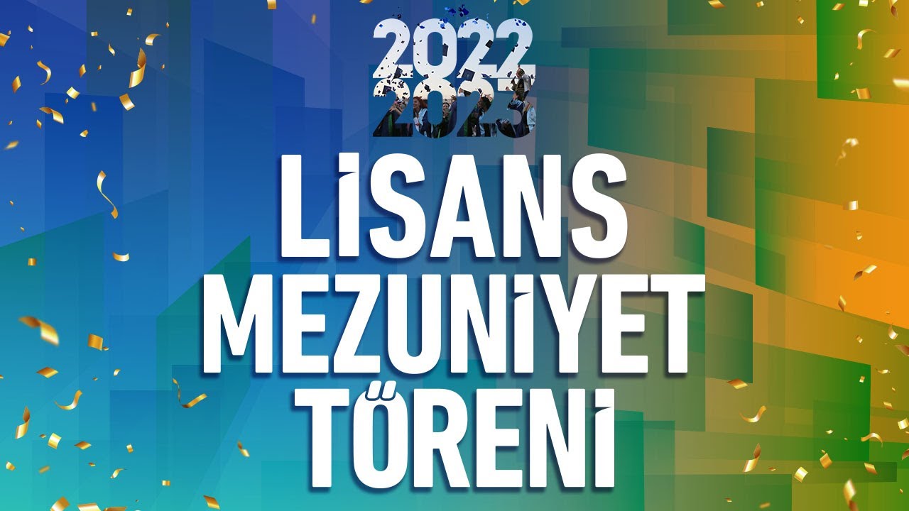BANÜ 2022 - 2023 Lisans Mezuniyet Töreni