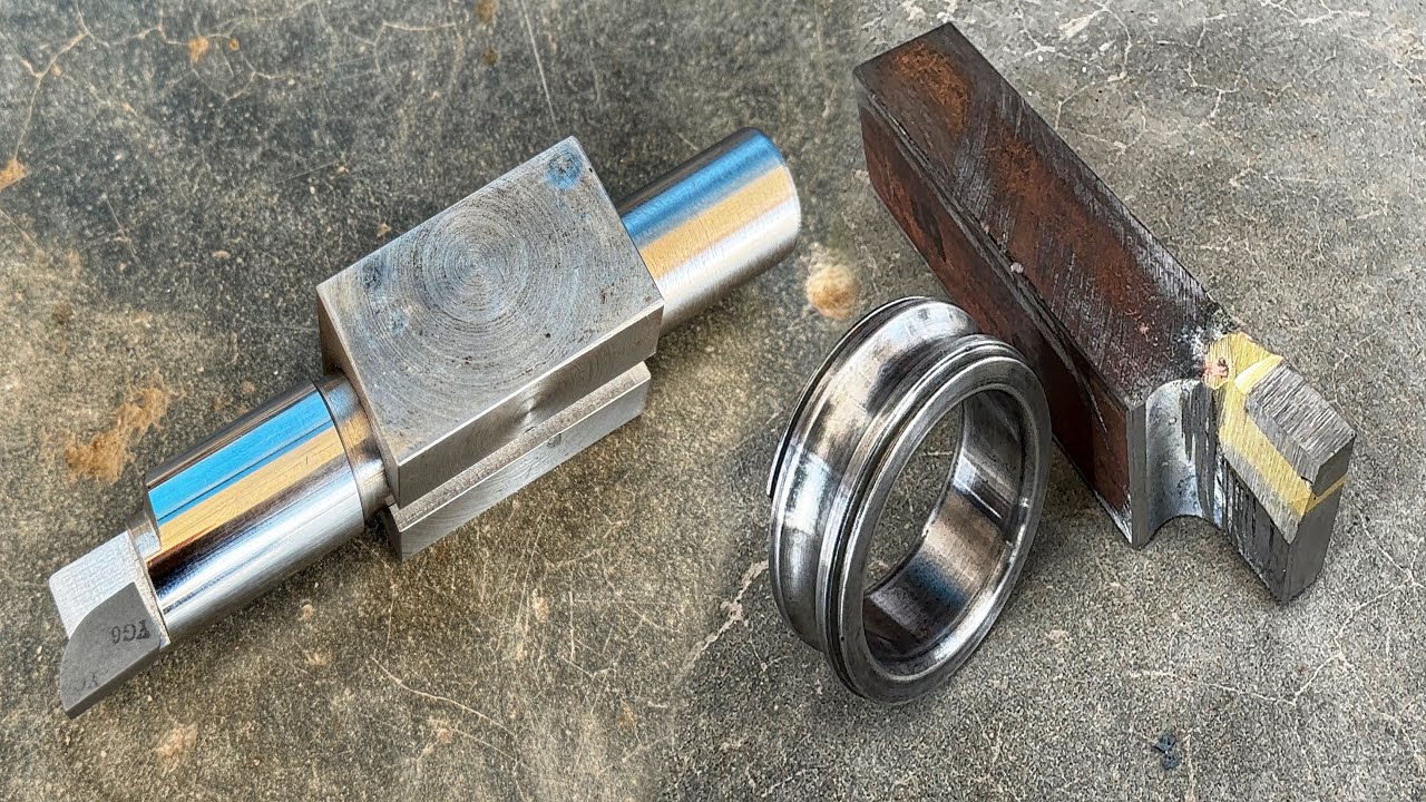 A Lathe Tool That a Turner Must Have a Lathe Tool for Making Broken Thread Drill Tap | Amazing Tools